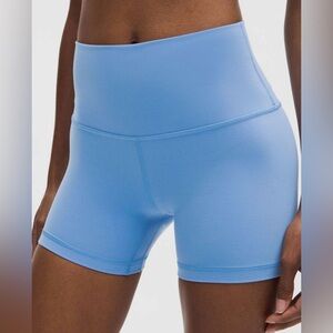 Lululemon Align High-Rise Short 4" Pool Party Blue Size 6